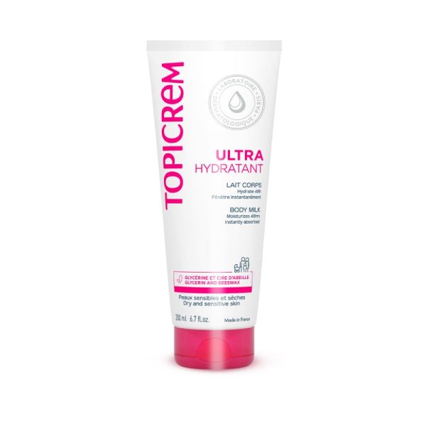 Topicrem ® - Ultra Moisturizing Body Milk 200ml | Euroetika